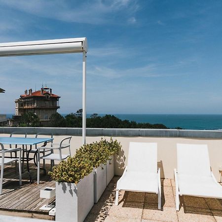 Appartement Piscine Terrasse 1 Min Plage Et Golf Bidart Kültér fotó