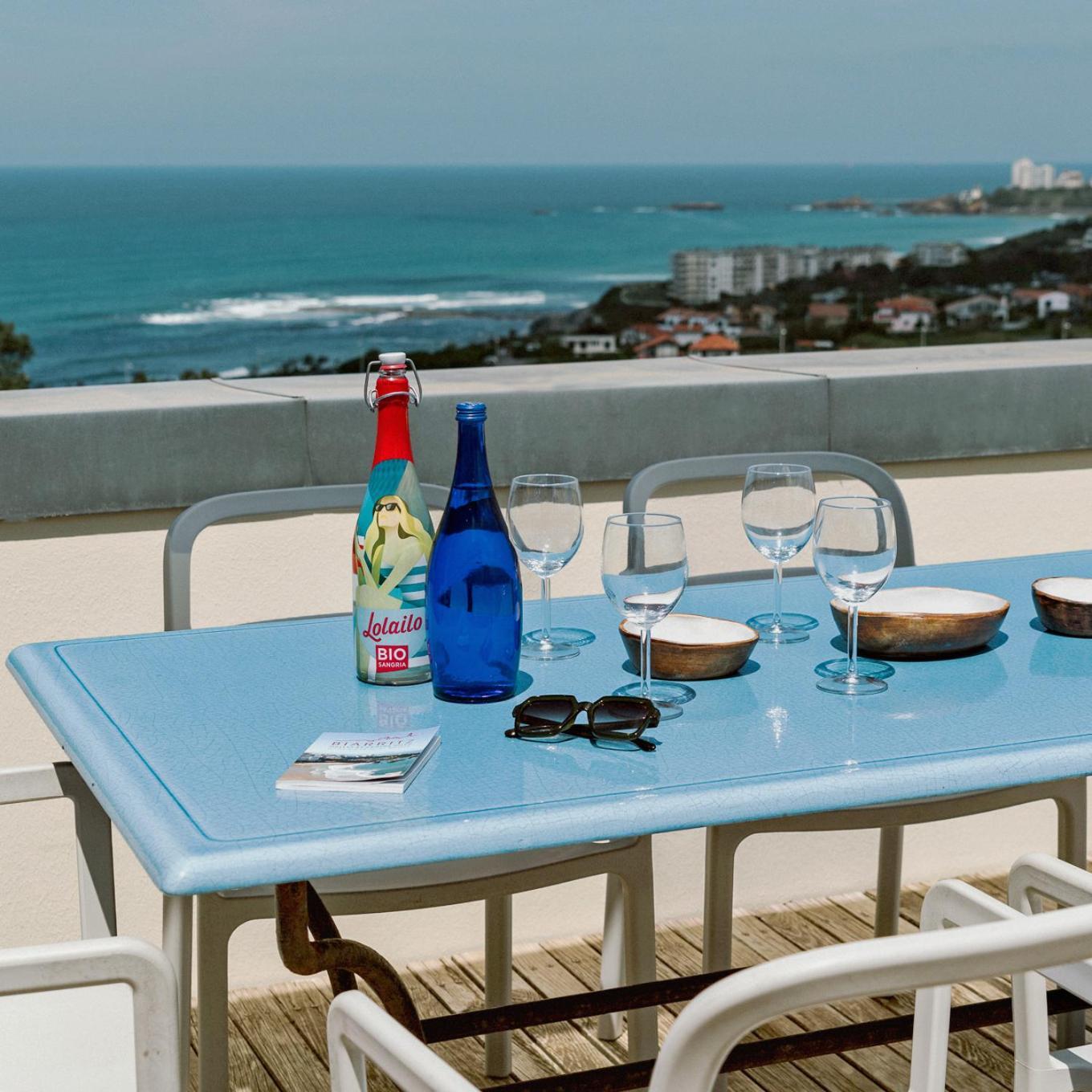 Appartement Piscine Terrasse 1 Min Plage Et Golf Bidart Kültér fotó